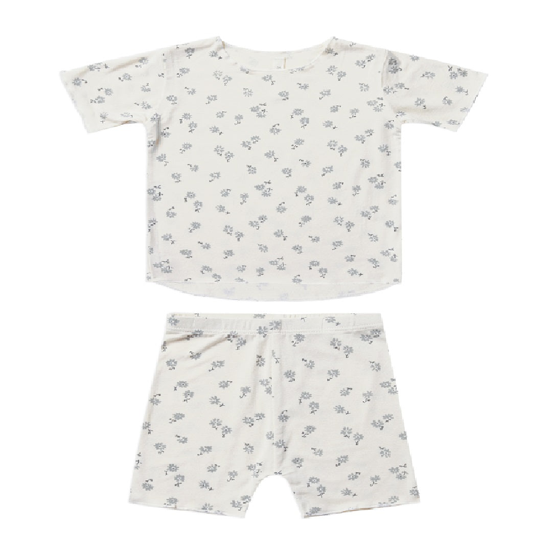 MODAL SUMMER PJ SET | BLUE DITSY