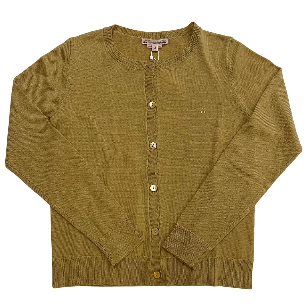 PALE YLW CARDIGAN