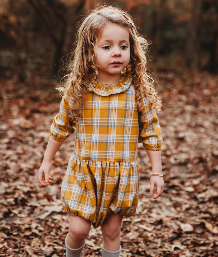 PLAID ROMPER