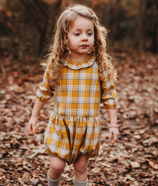 PLAID ROMPER