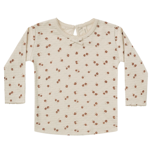 POINTELLE LONGSLEEVE TEE