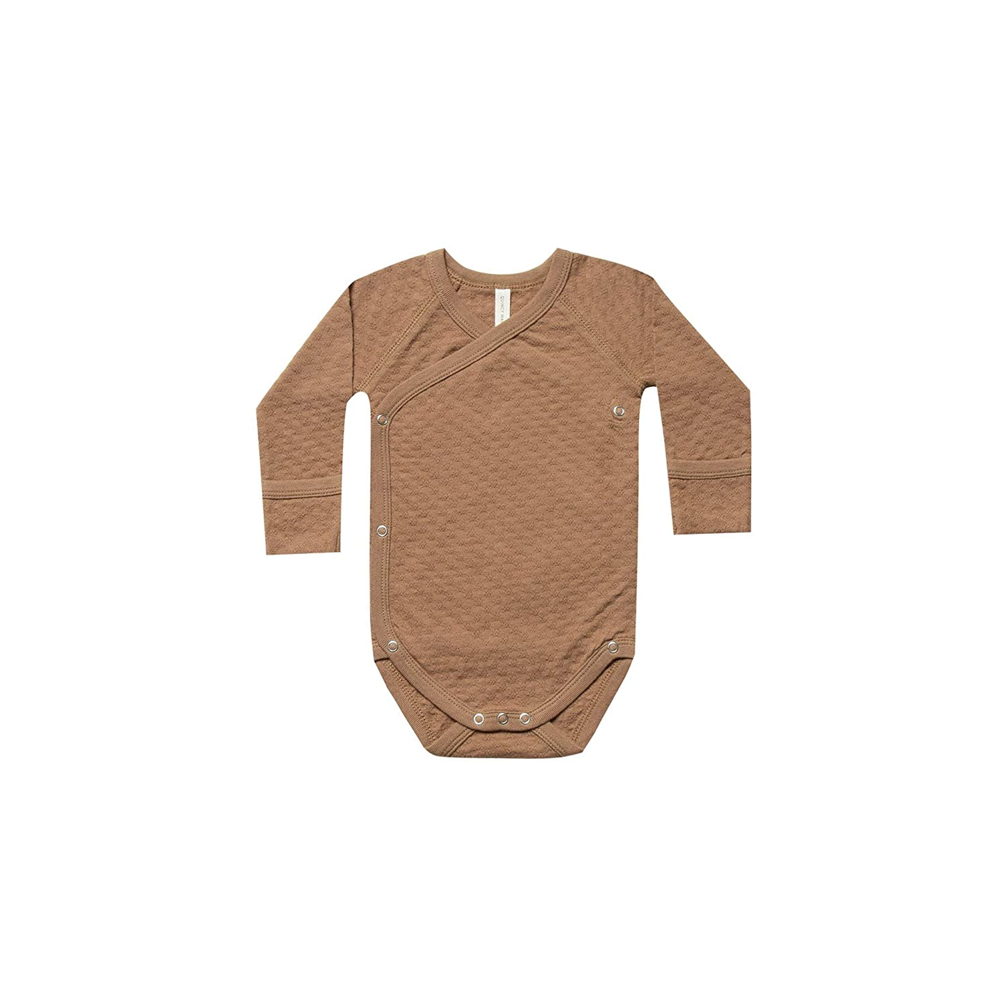 Pointelle Kimono Onesie | Copper - 2-3y