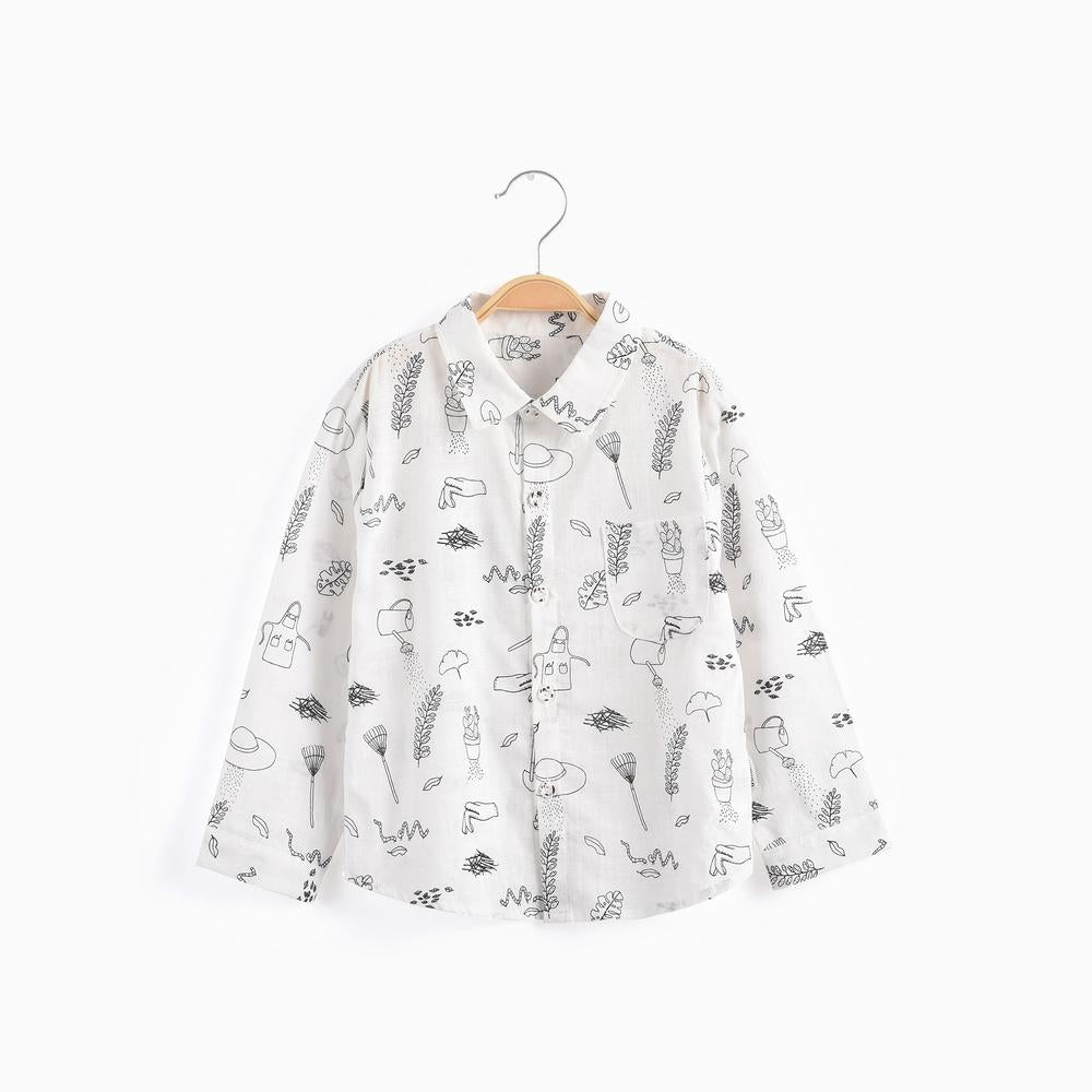 Print L/S Shirt