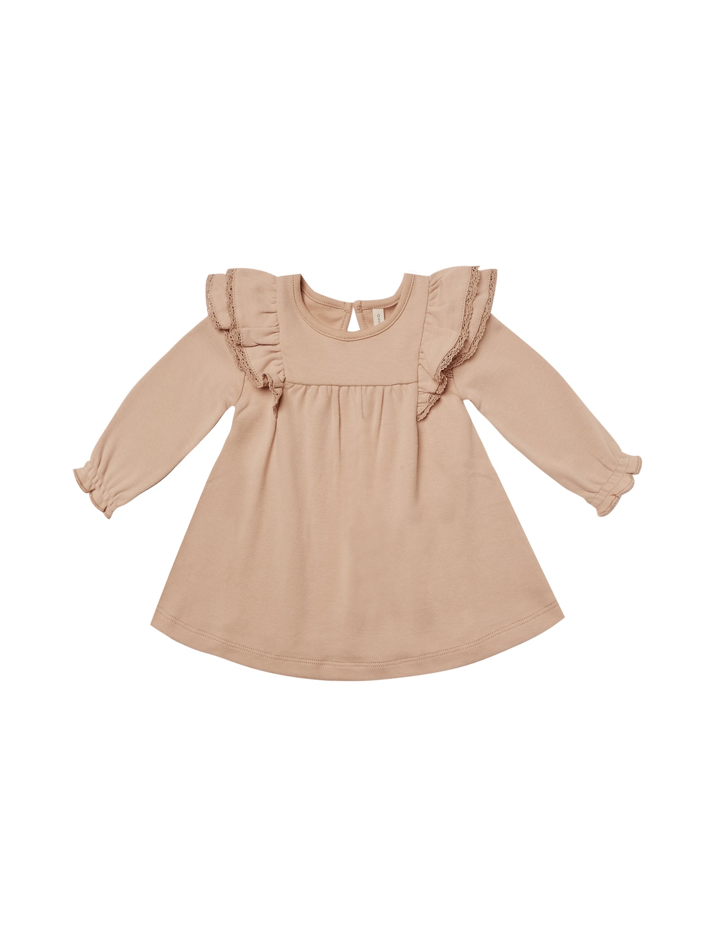 longsleeve flutter dress