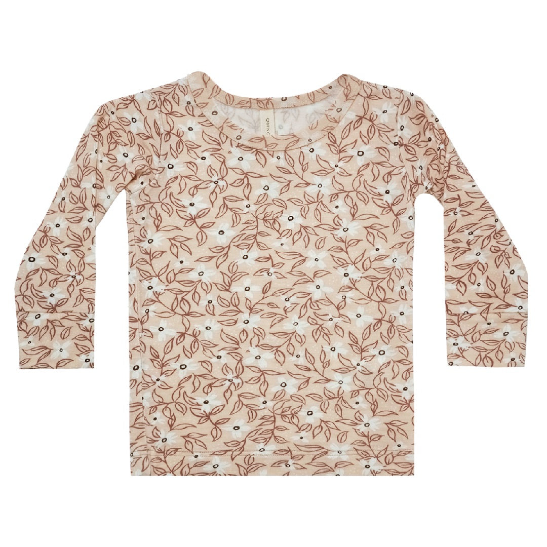 bamboo long sleeve tee | blossom