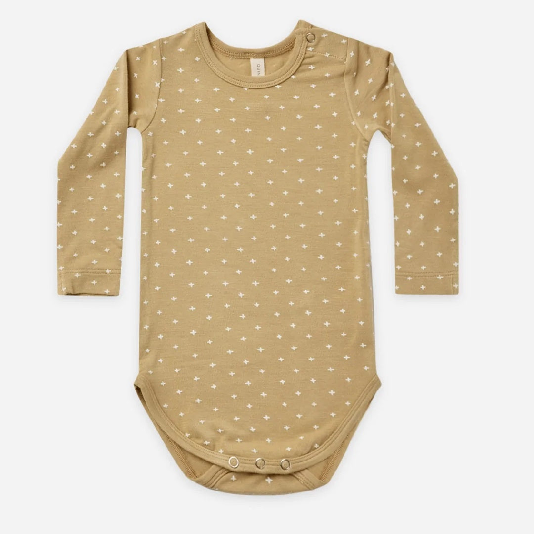 bamboo long sleeve bodysuit | plus