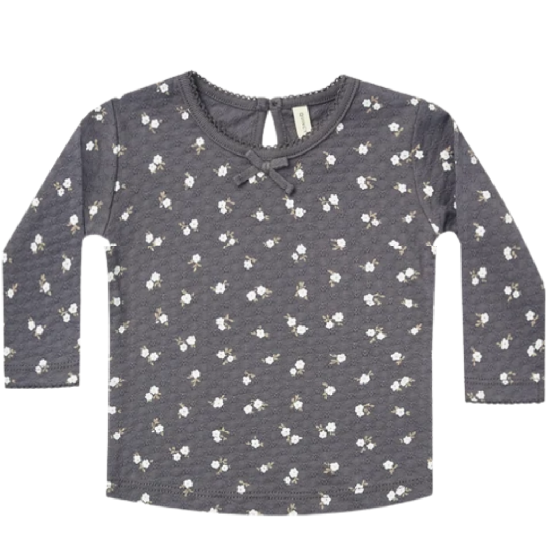 POINTELLE LONGSLEEVE TEE