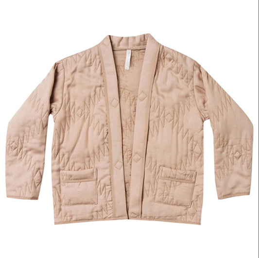 Quilted Jacket || Truffle