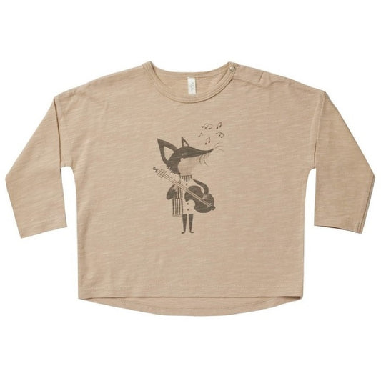 long sleeve tee || fox