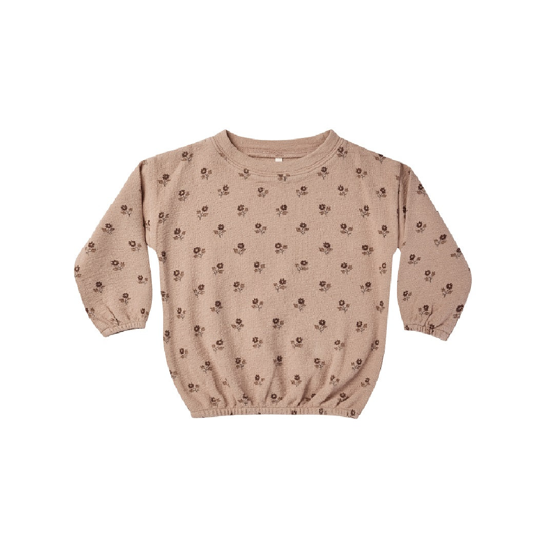 SLOUCHY PULLOVER || ENGLISH ROSE