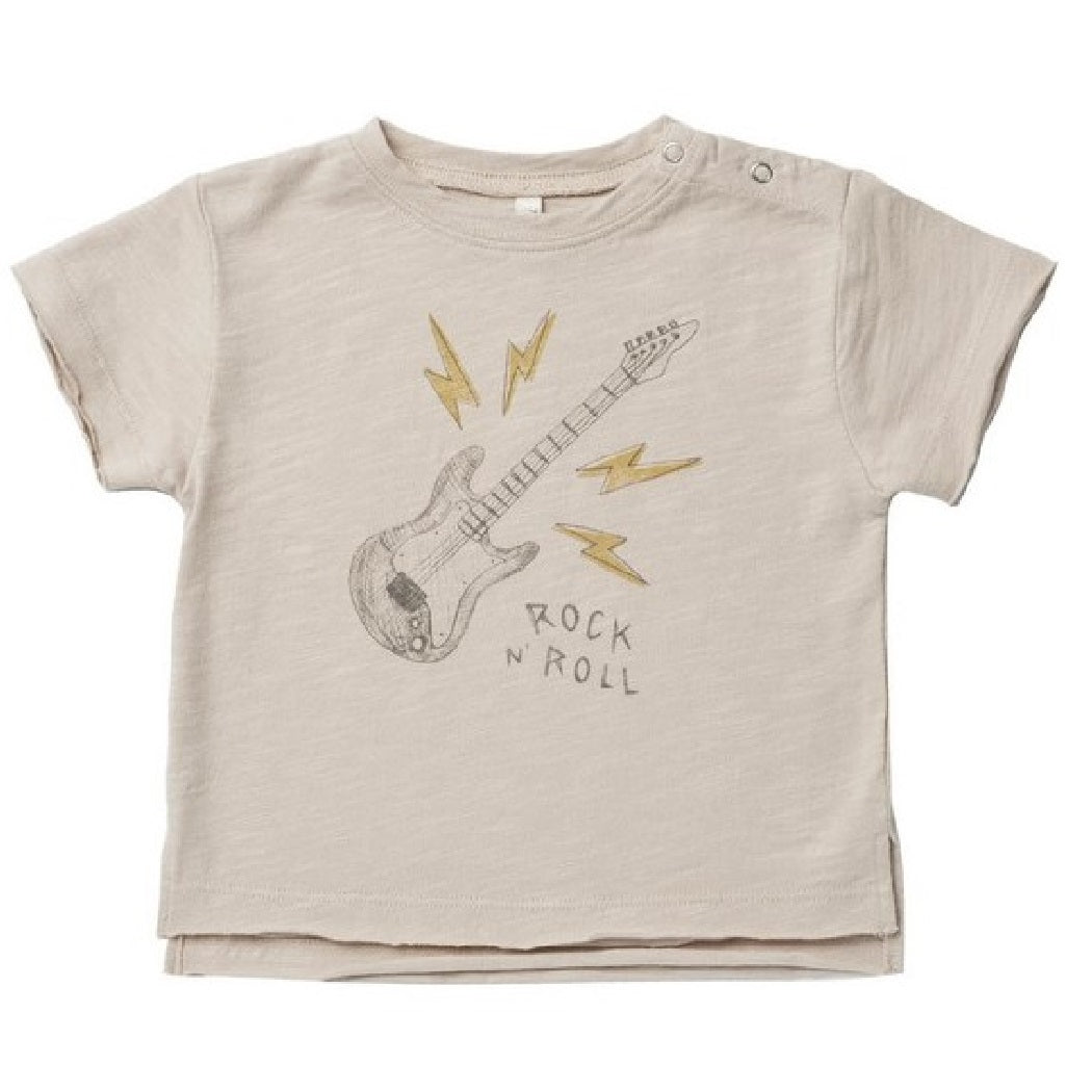 raw edge t-shirt || guitar