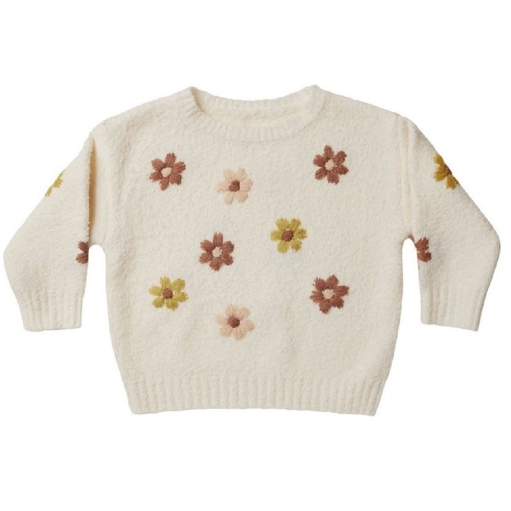 cassidy sweater || flowers