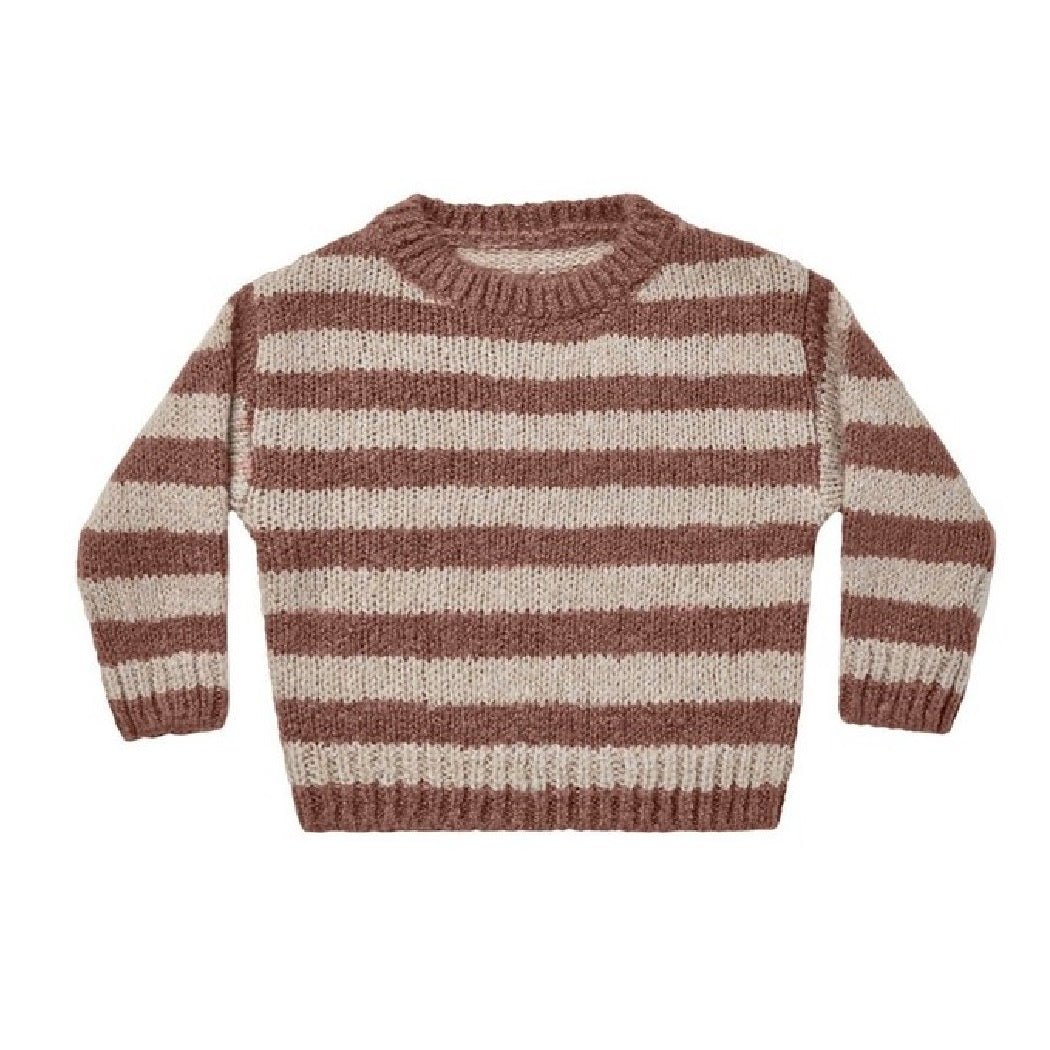 aspen sweater || mocha stripe