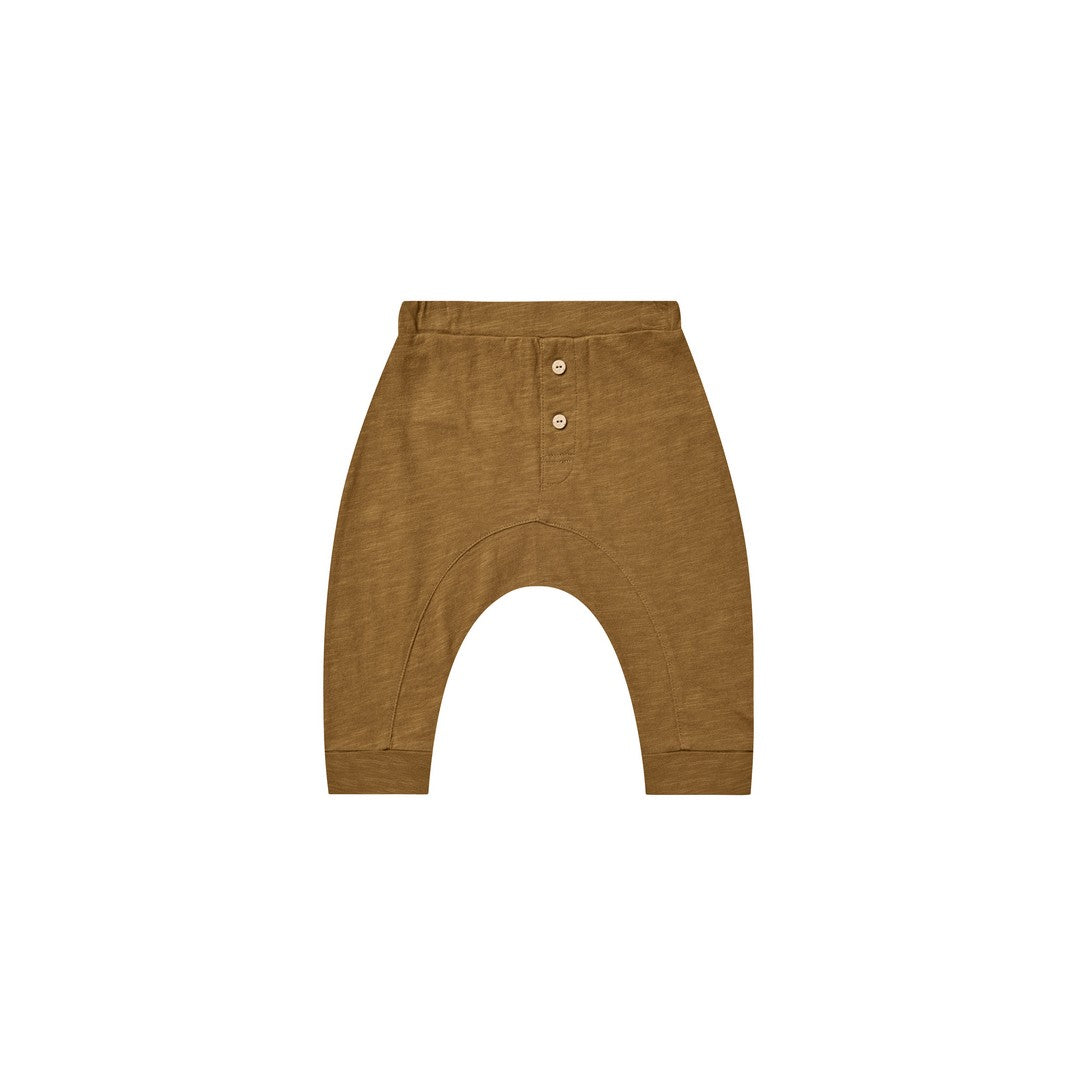BABY CRU PANT || CHARTREUSE