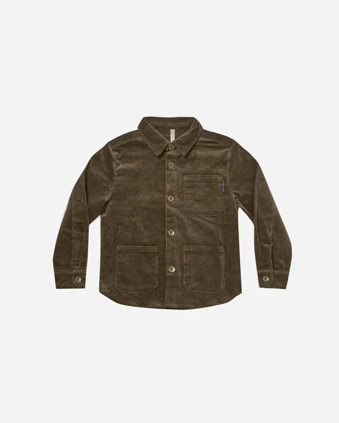 COLLARED SHIRT || ARMY