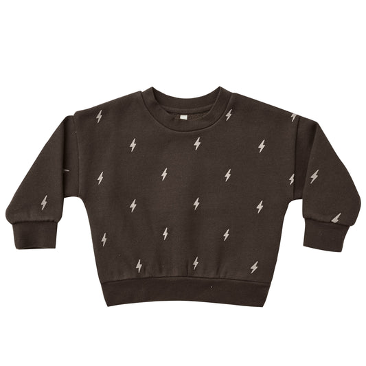 FLEECE SWEATSHIRT || LIGHTENING BOLTS