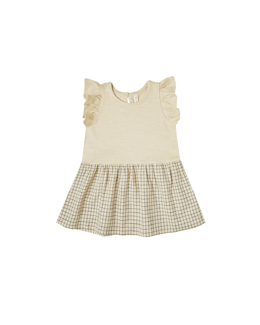 GRID COURY DRESS