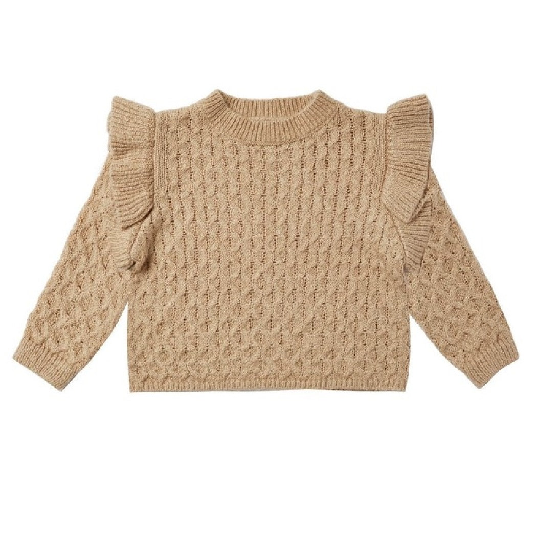 la reina sweater || putty