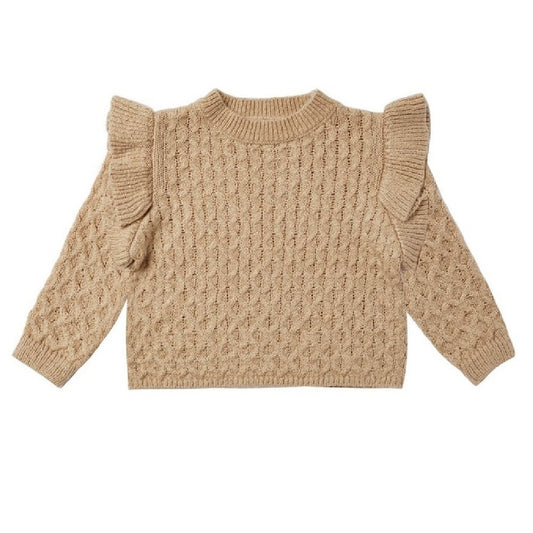 la reina sweater || putty