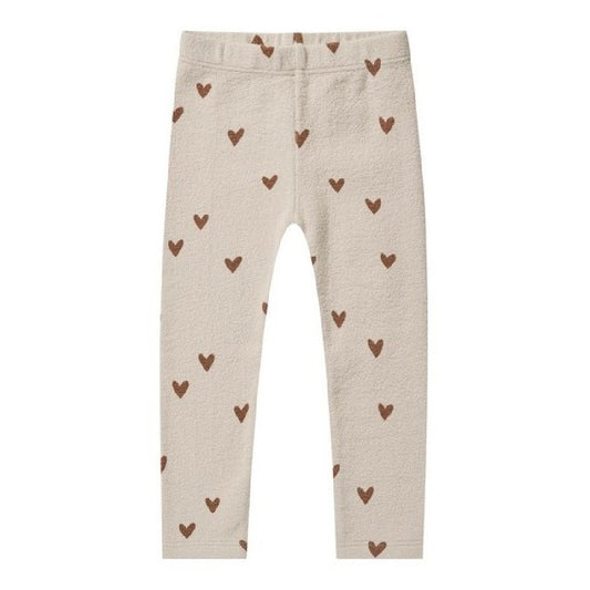 knit legging hearts