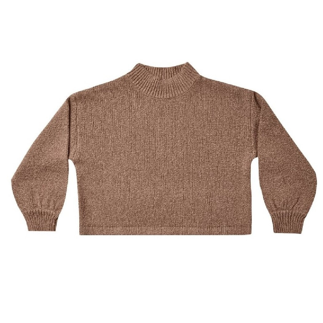 knit sweater || heathered mocha