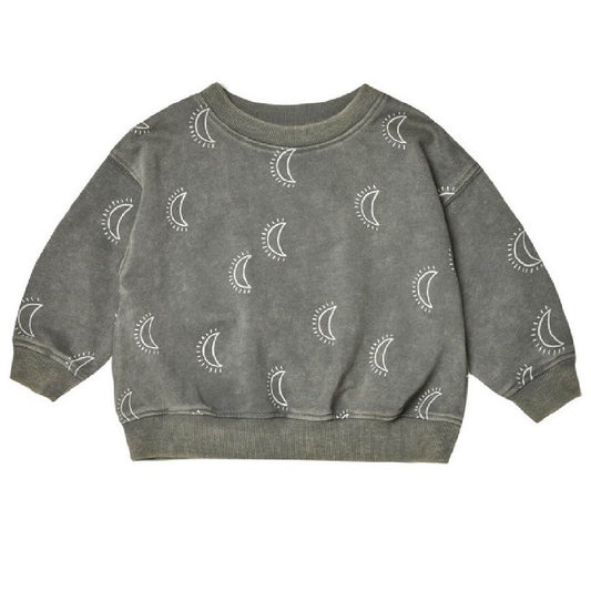 relaxed sweatshirt || moons