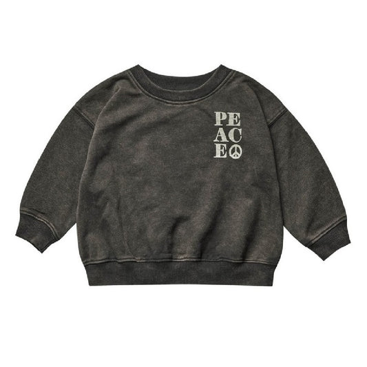 relaxed sweatshirt || peace