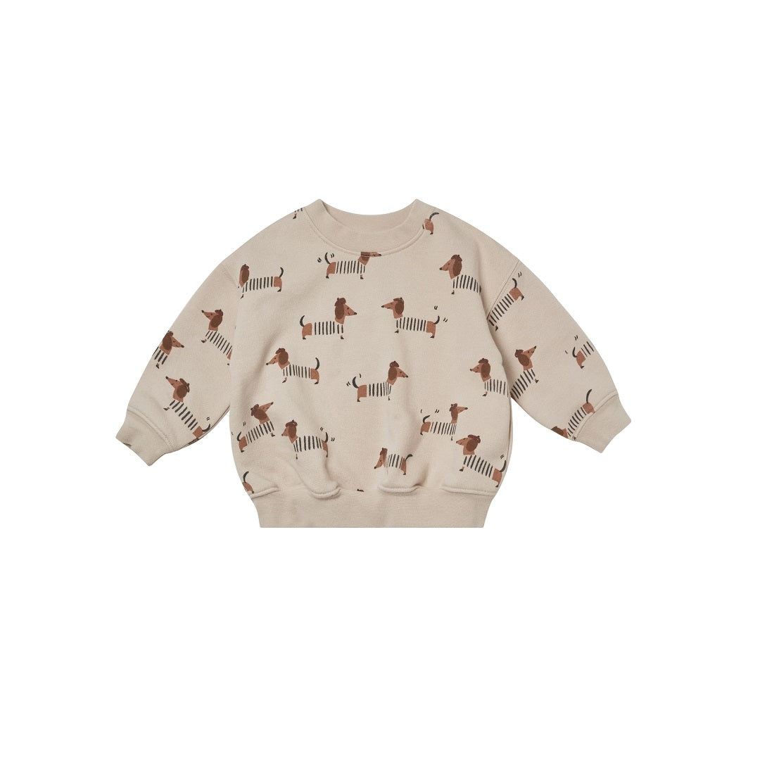 RELAXED SWEATSHIRT || DACHSHUND