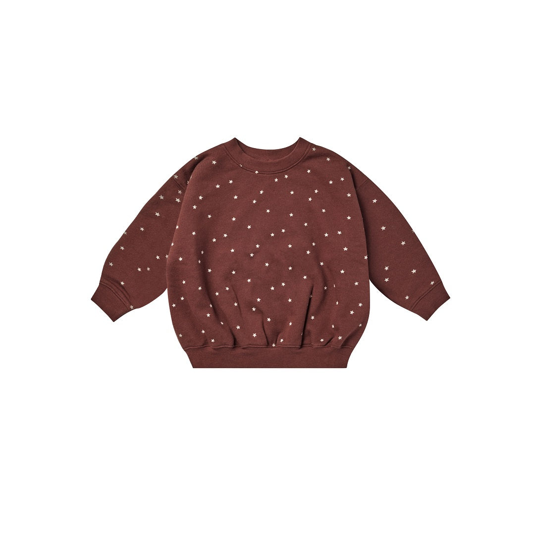 RELAXED SWEATSHIRT || STARS