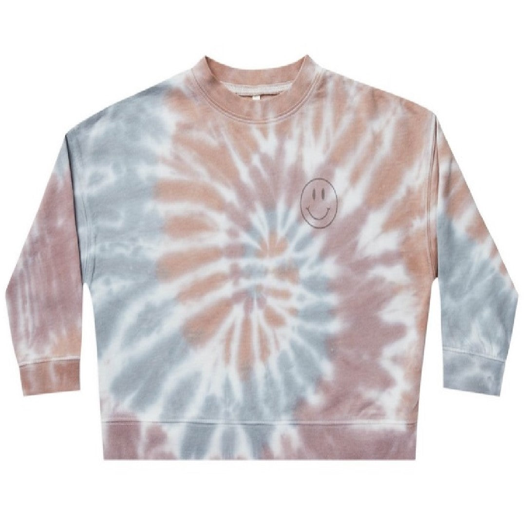 BOXY PULLOVER | RAINBOW TIE DYE