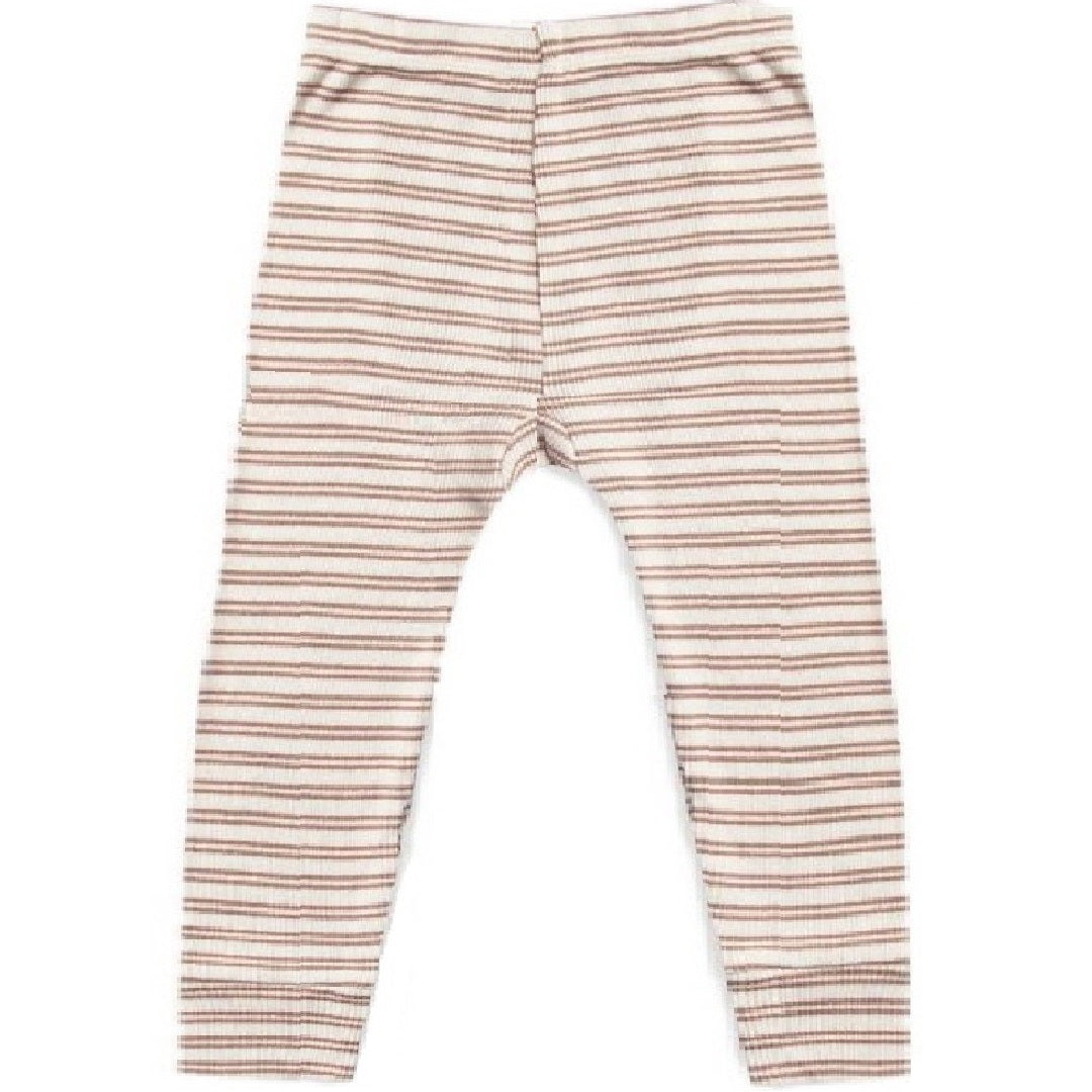 ribbed pajama bottom