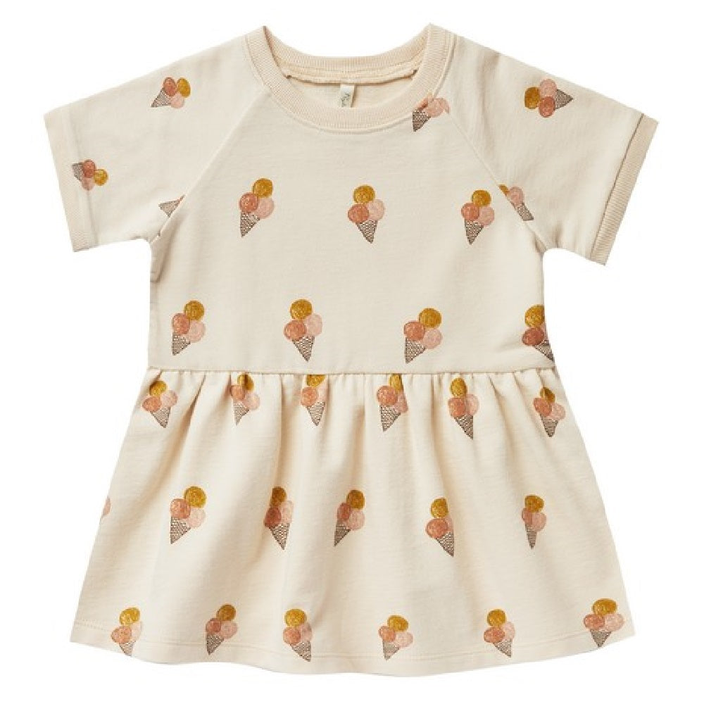 RAGLAN DRESS | ICE CREAM