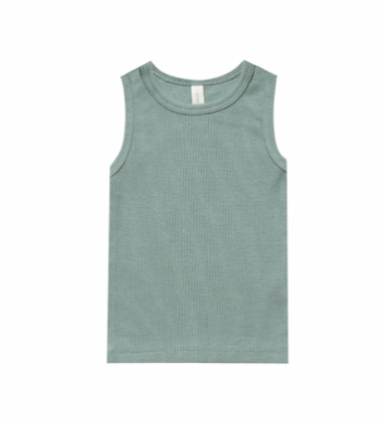 Ribbed Baby Tank | Sea