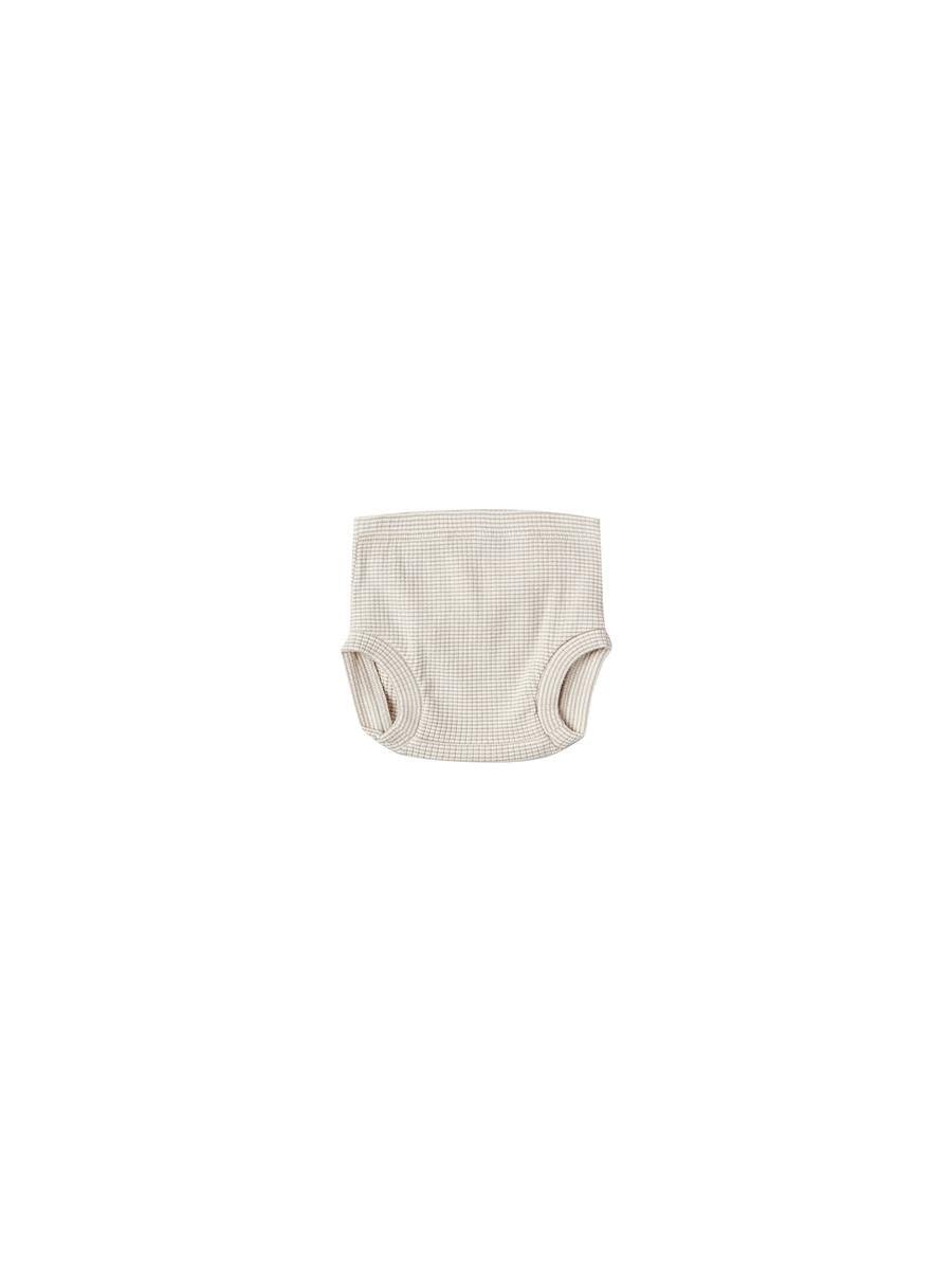 Ribbed Bloomer fog stripe 6-12m