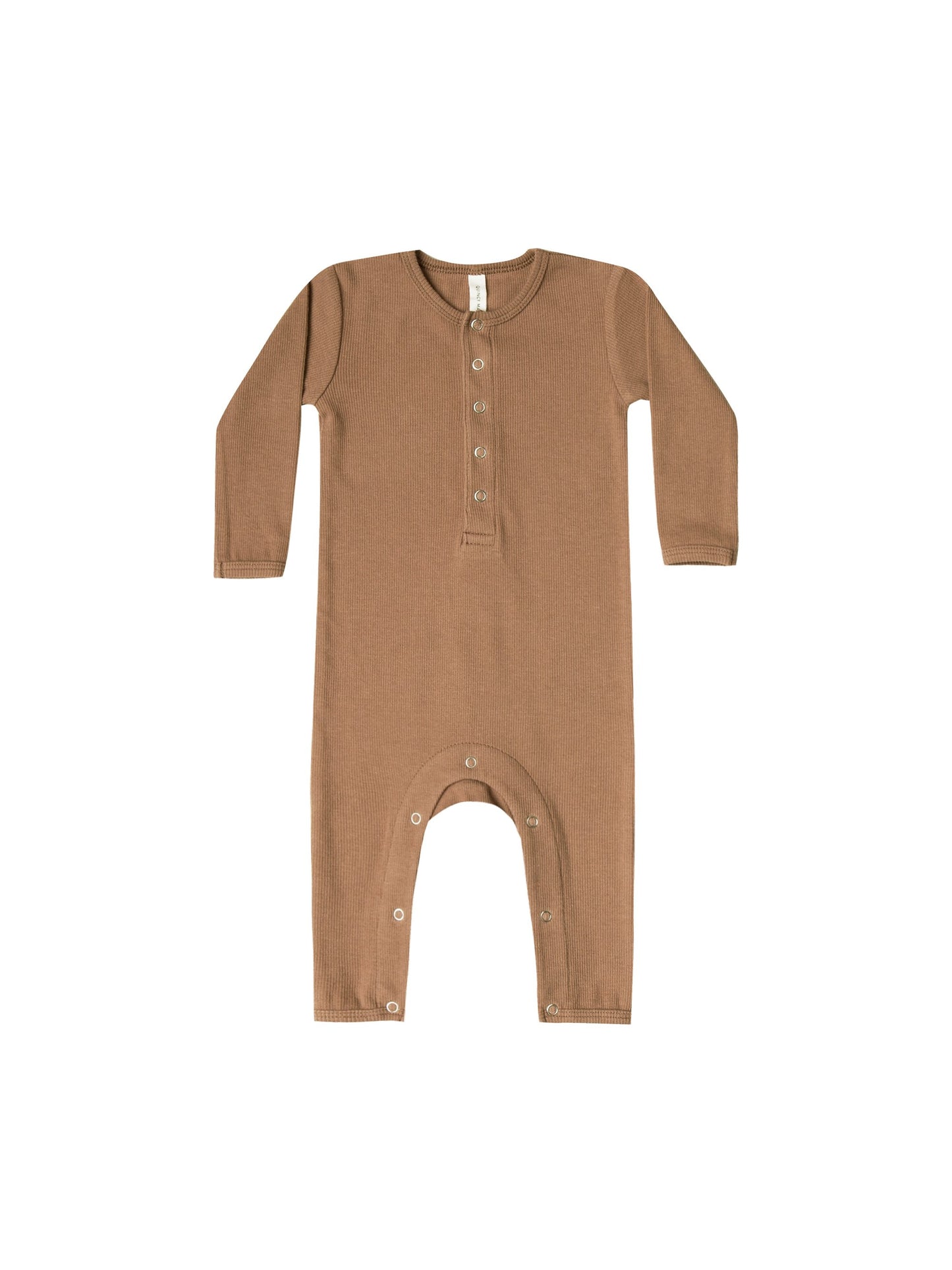 Ribbed Baby Jumpsuit | Copper - 6-12m