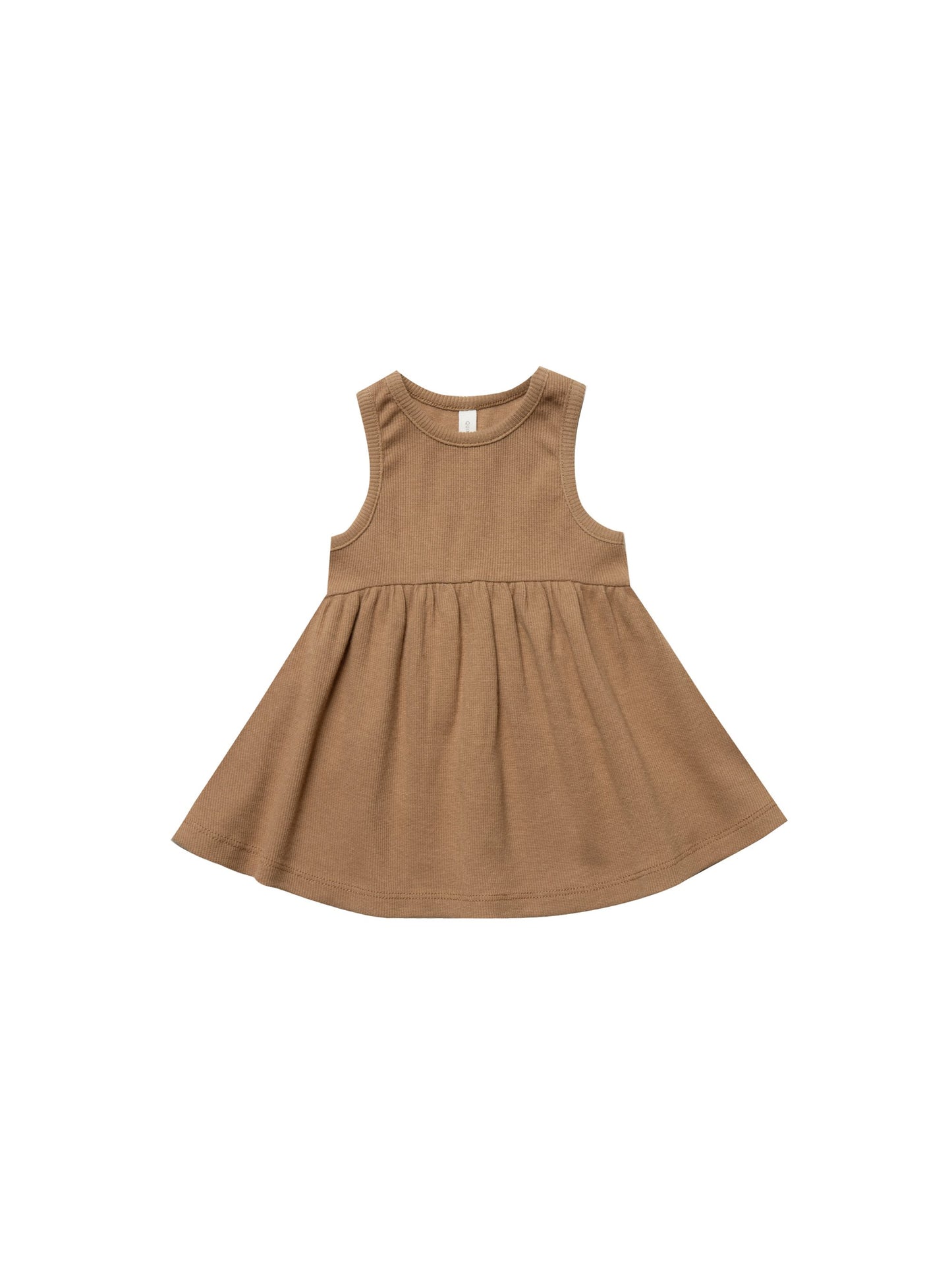 Ribbed Tank Dress | Copper - 6-12m