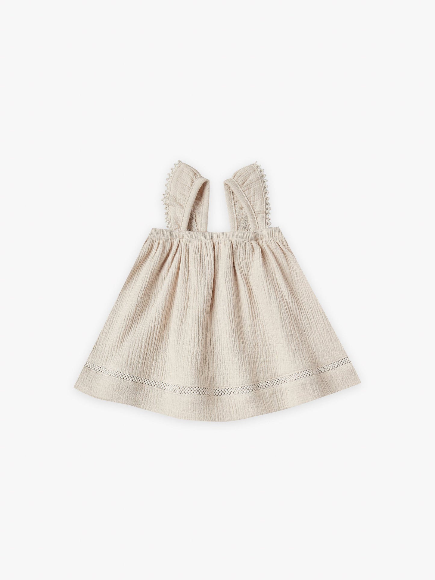Ruffle Tank Dress | natural