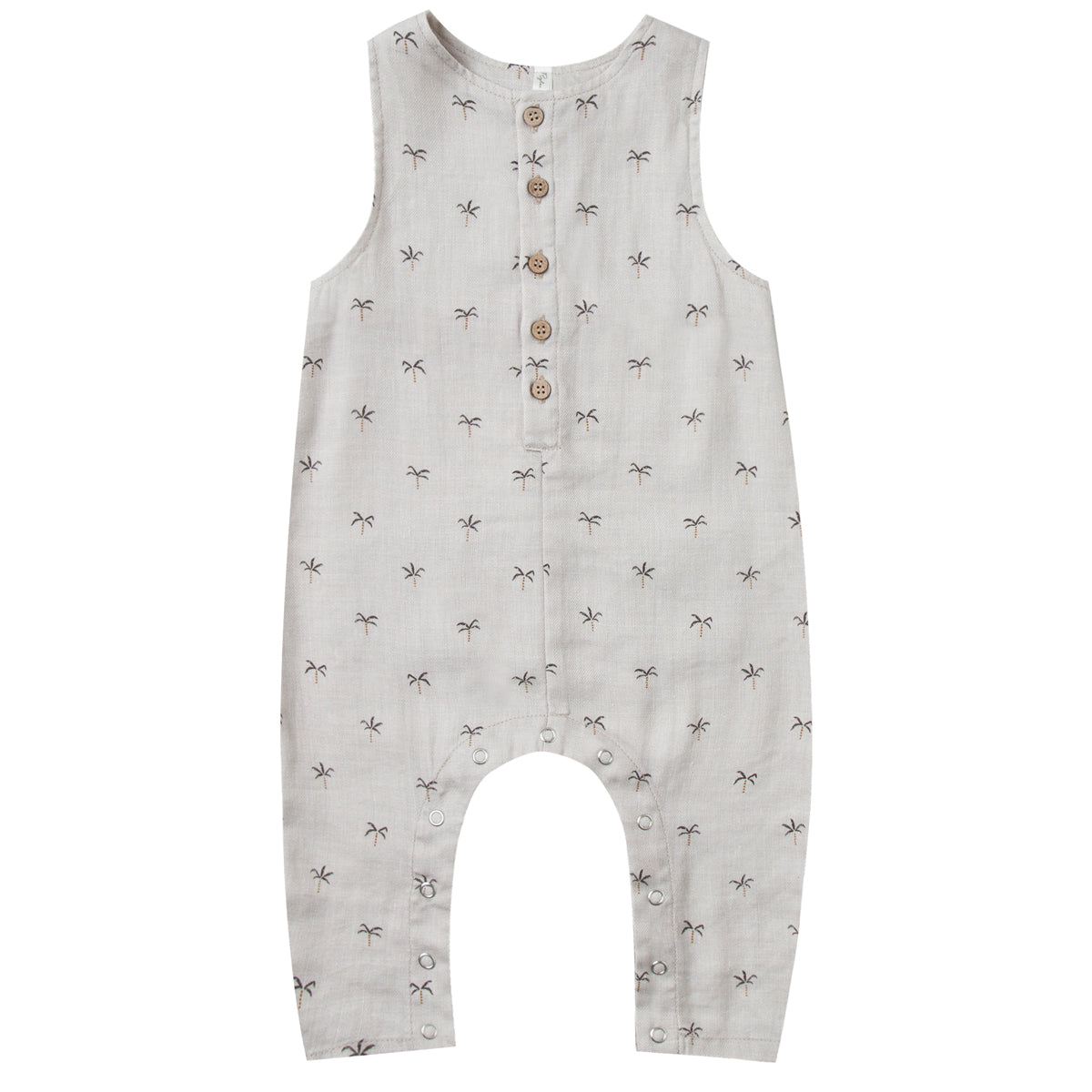 palms button jumpsuit