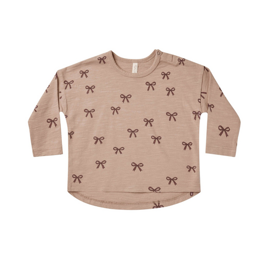 LONG SLEEVE TEE || BOWS