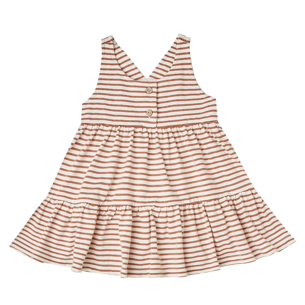 STRIPED RUBY SWING DRESS
