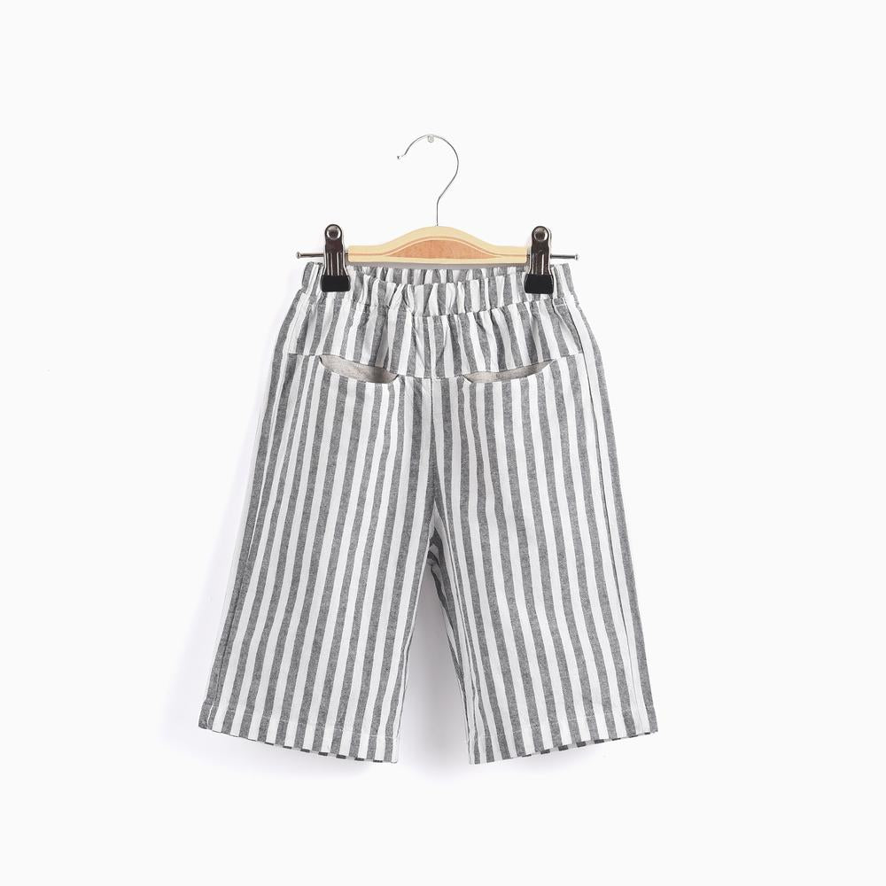 Striped Linen Pants