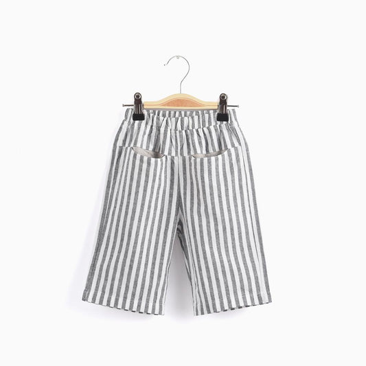 Striped Linen Pants