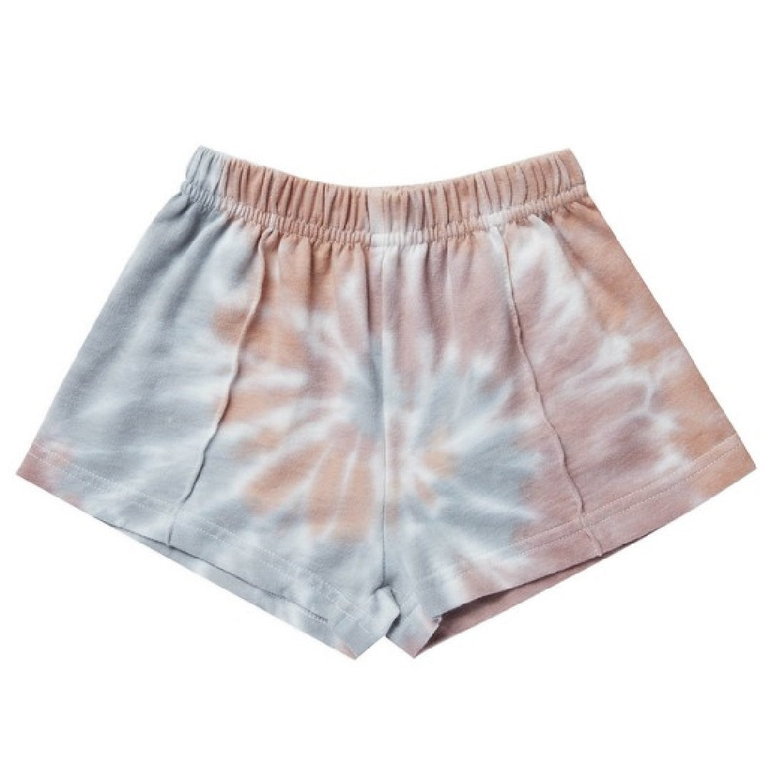 TRACK SHORT | RAINBOW TIE DYE
