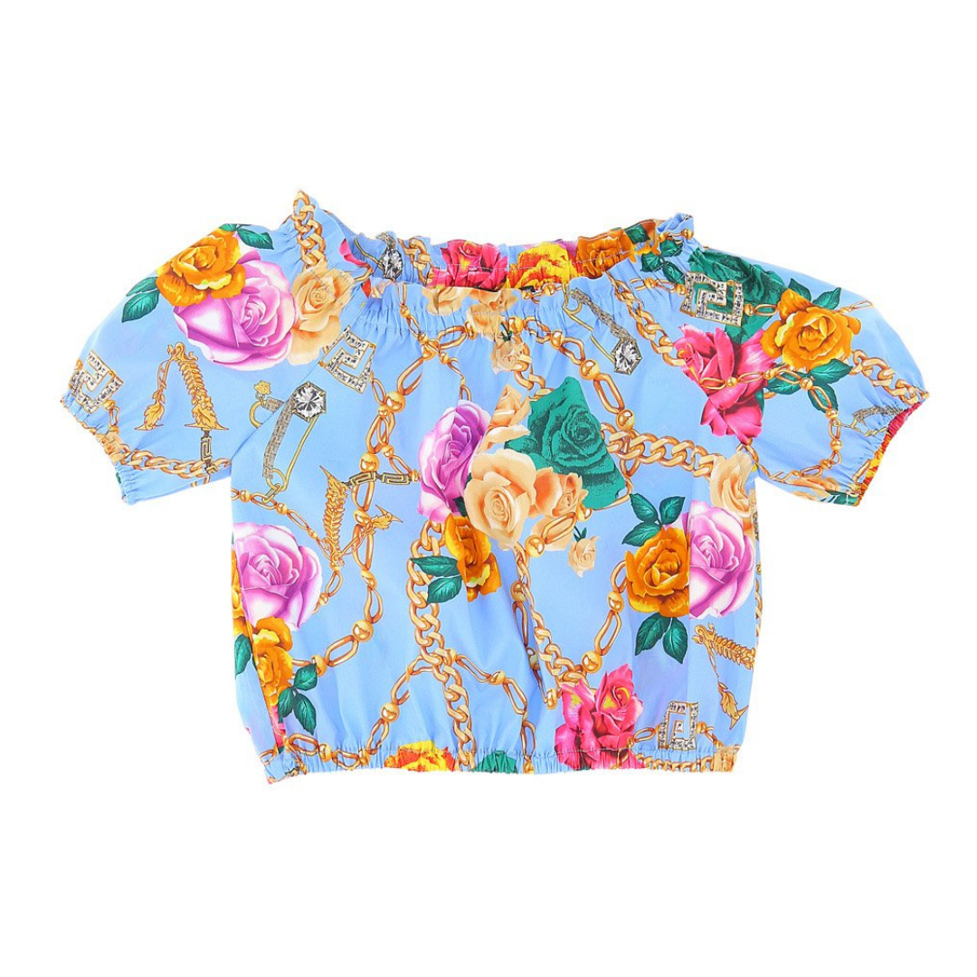 Chain + Roses Top