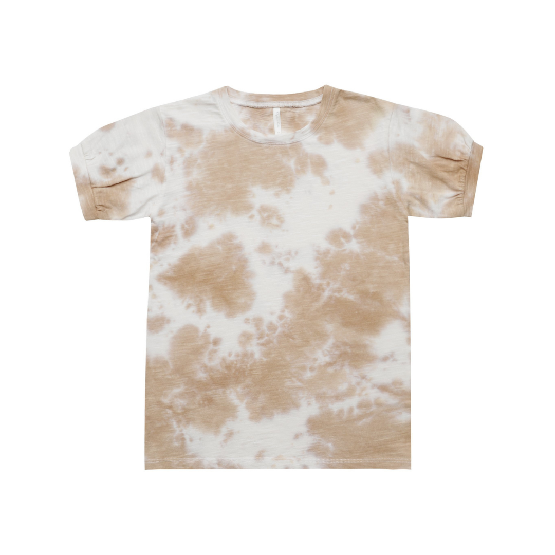 Tie Dye Shirt Dress || Almond