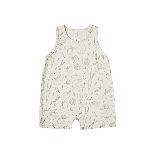 Vegetable Garden Sleevless Onepiece