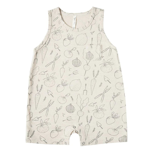 VEGETABLE GARDEN SLEEVELESS ONEPIECE