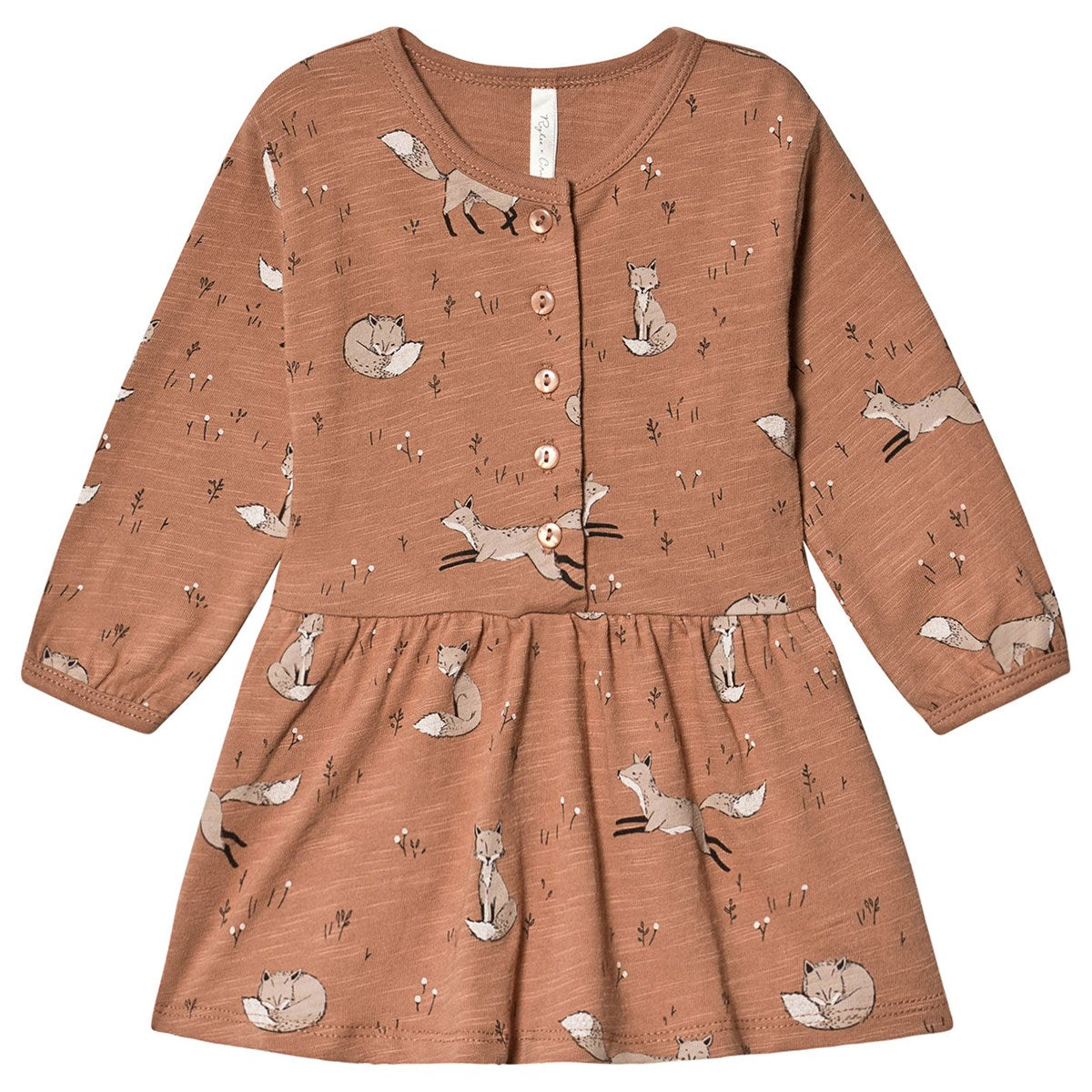 Winter Fox Button Up Dress || Truffle