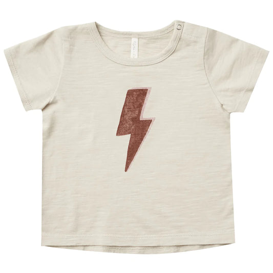 basic tee || lightning bolt