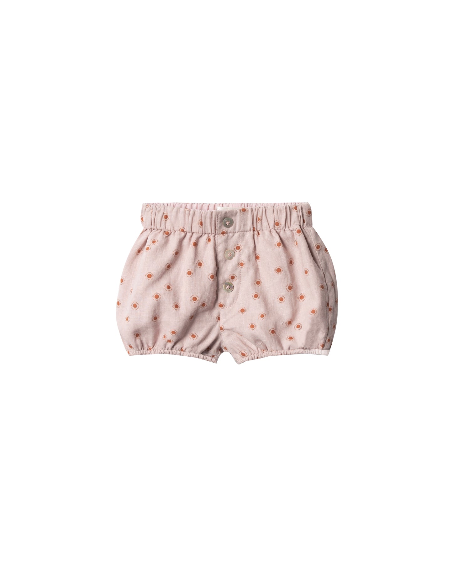 sunburst button short